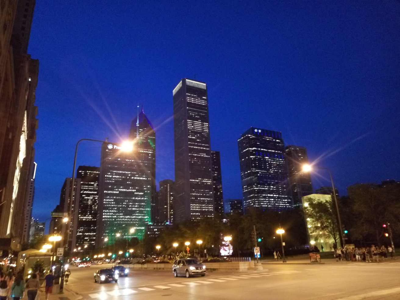 芝加哥夜色